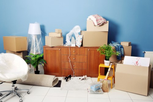 Commercial furniture pick-up for office desks and chairs