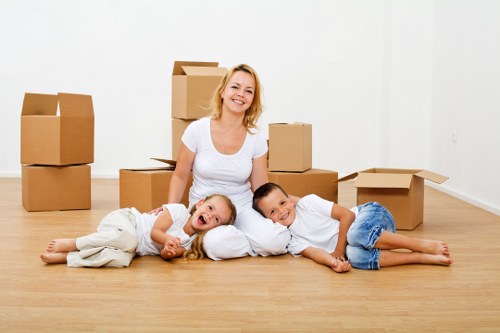 A local mover helping with a residential move in Movers